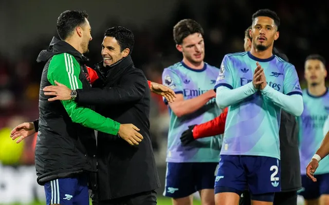 Arsenal đã thể hiện sức ép lớn lên hàng thủ của Brentford